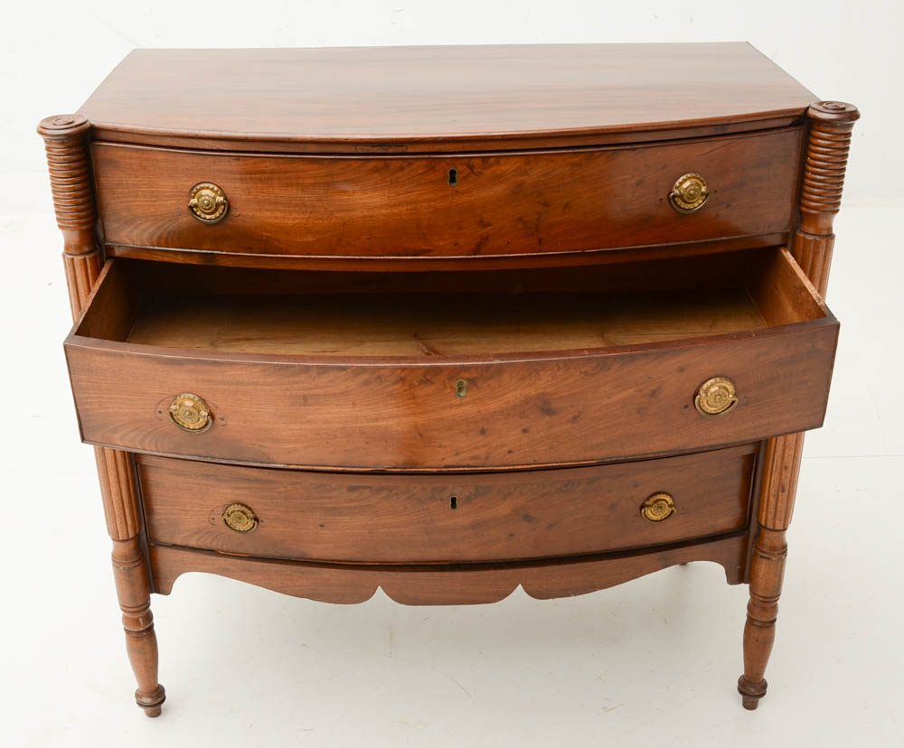 American Federal Mahogany Chest