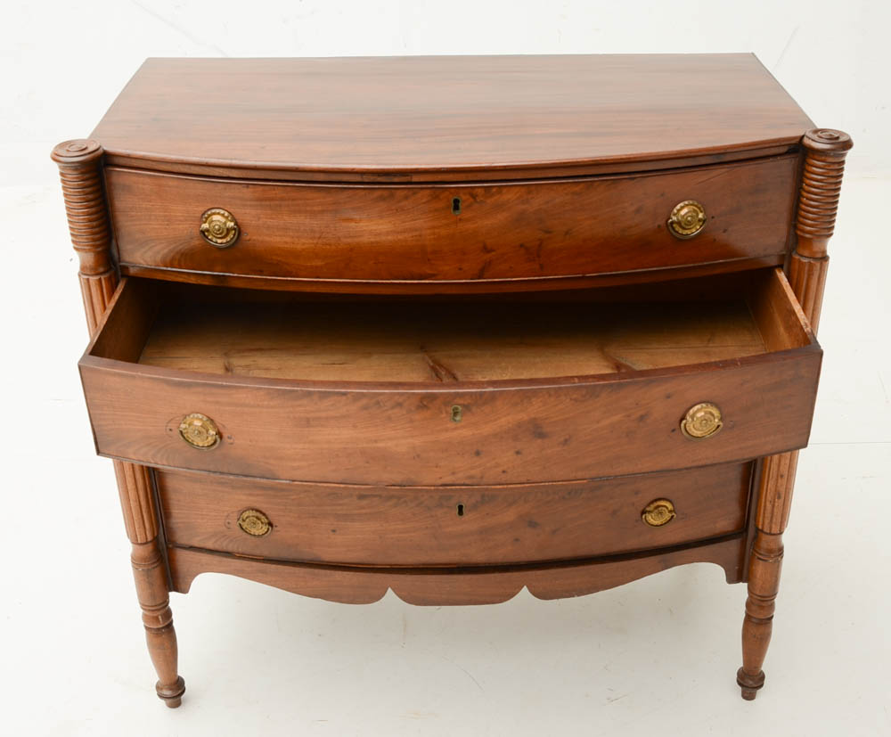 American Federal Mahogany Chest