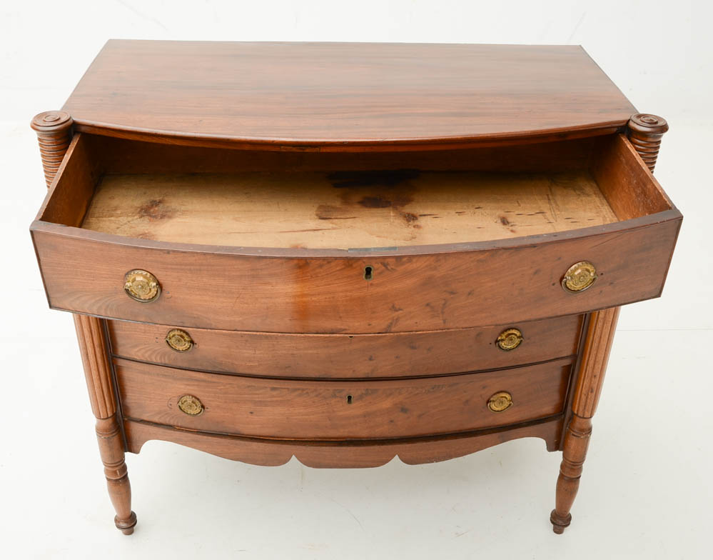 American Federal Mahogany Chest