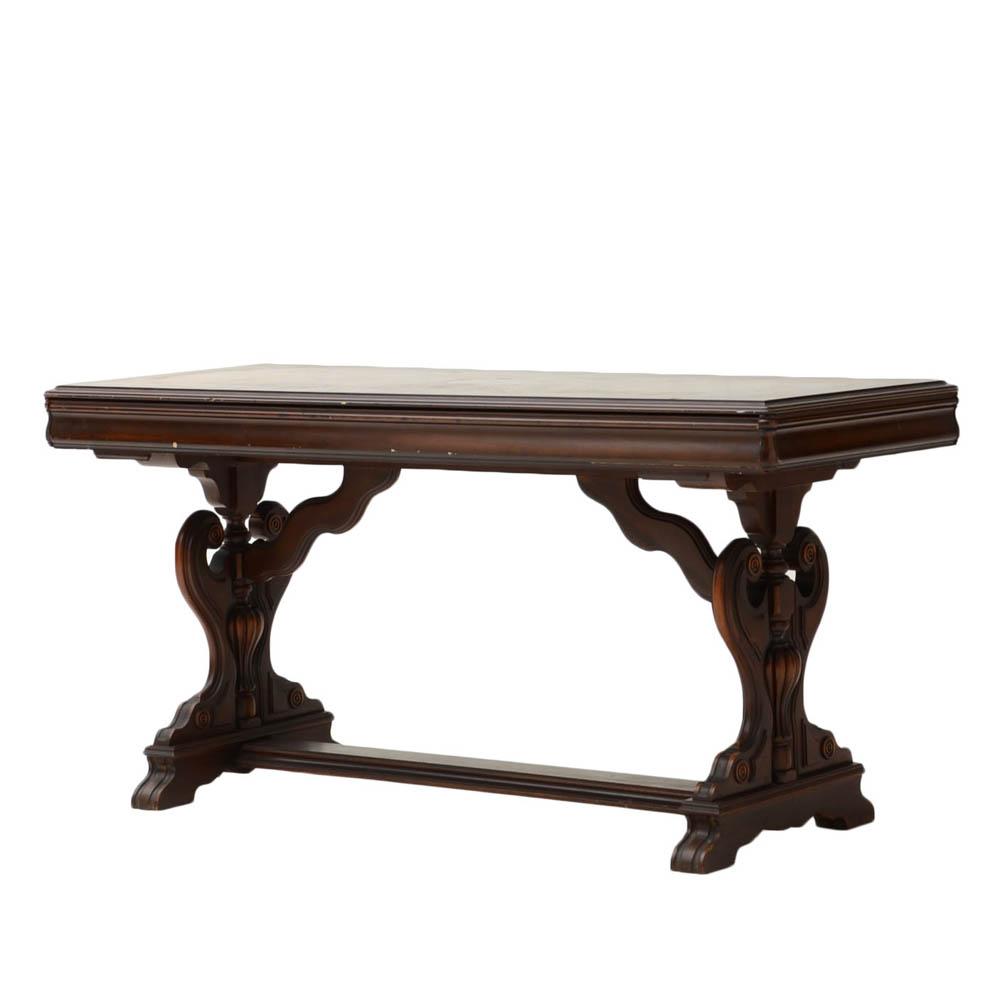 Drawl-Leaf Library Table