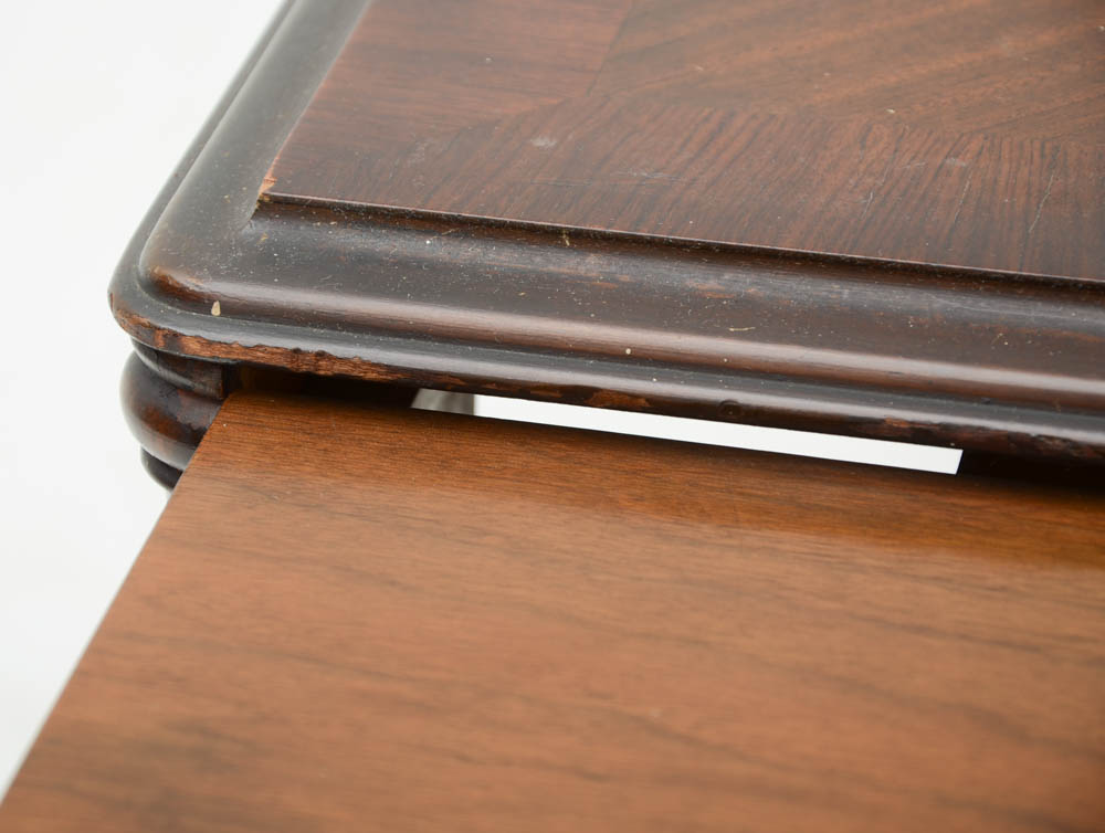 Drawl-Leaf Library Table