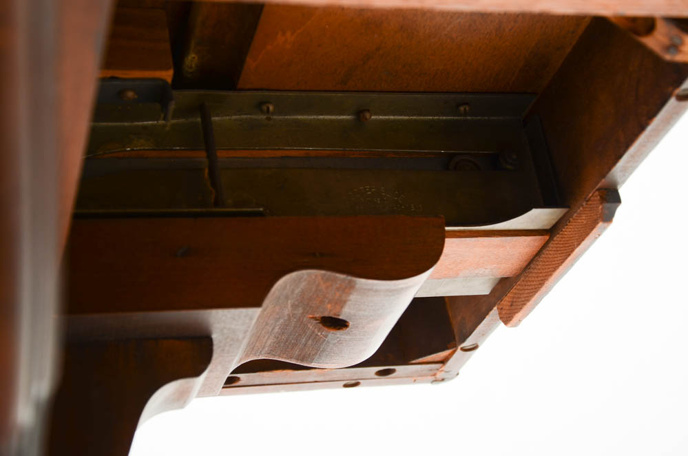 Drawl-Leaf Library Table