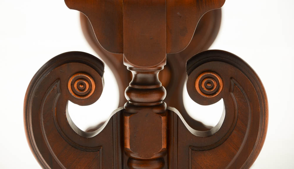 Drawl-Leaf Library Table