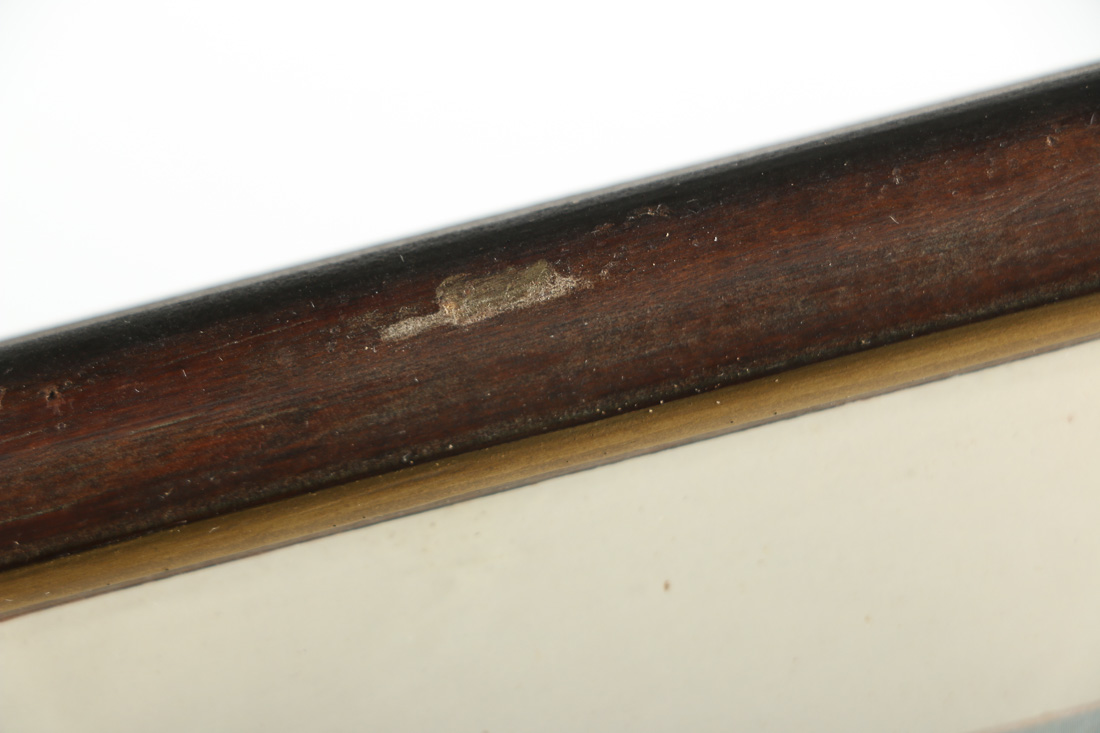 Framed Offset Lithograph "USS Kearsarge vs. CSS Alabama"