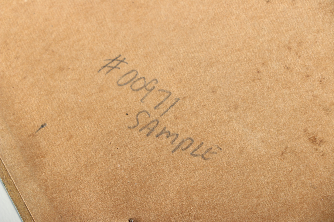 Framed Folk Art Gouache Paintings