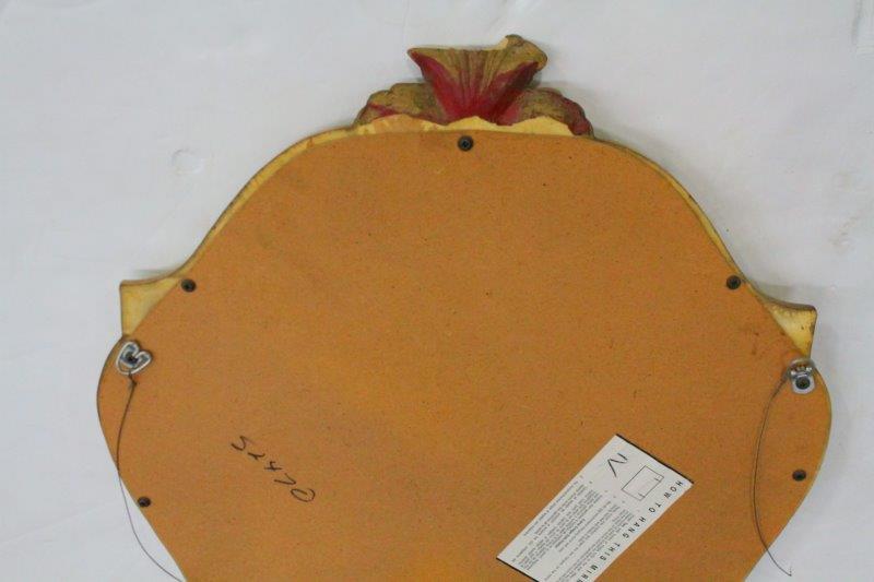 1940s Vanity Wall Cabinet with Light Fixtures and a Mirror