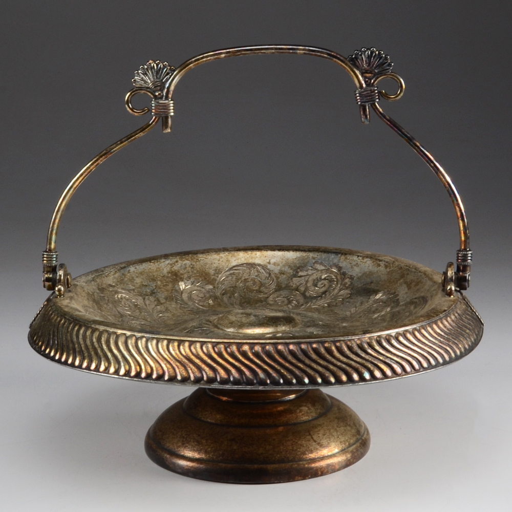 Rogers, Smith & Co. Silver Plate Bride's Basket