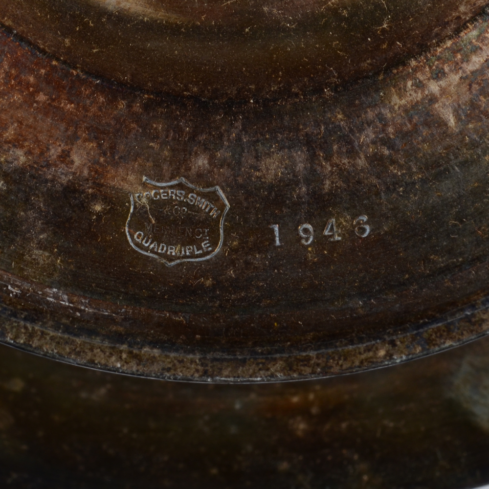 Rogers, Smith & Co. Silver Plate Bride's Basket