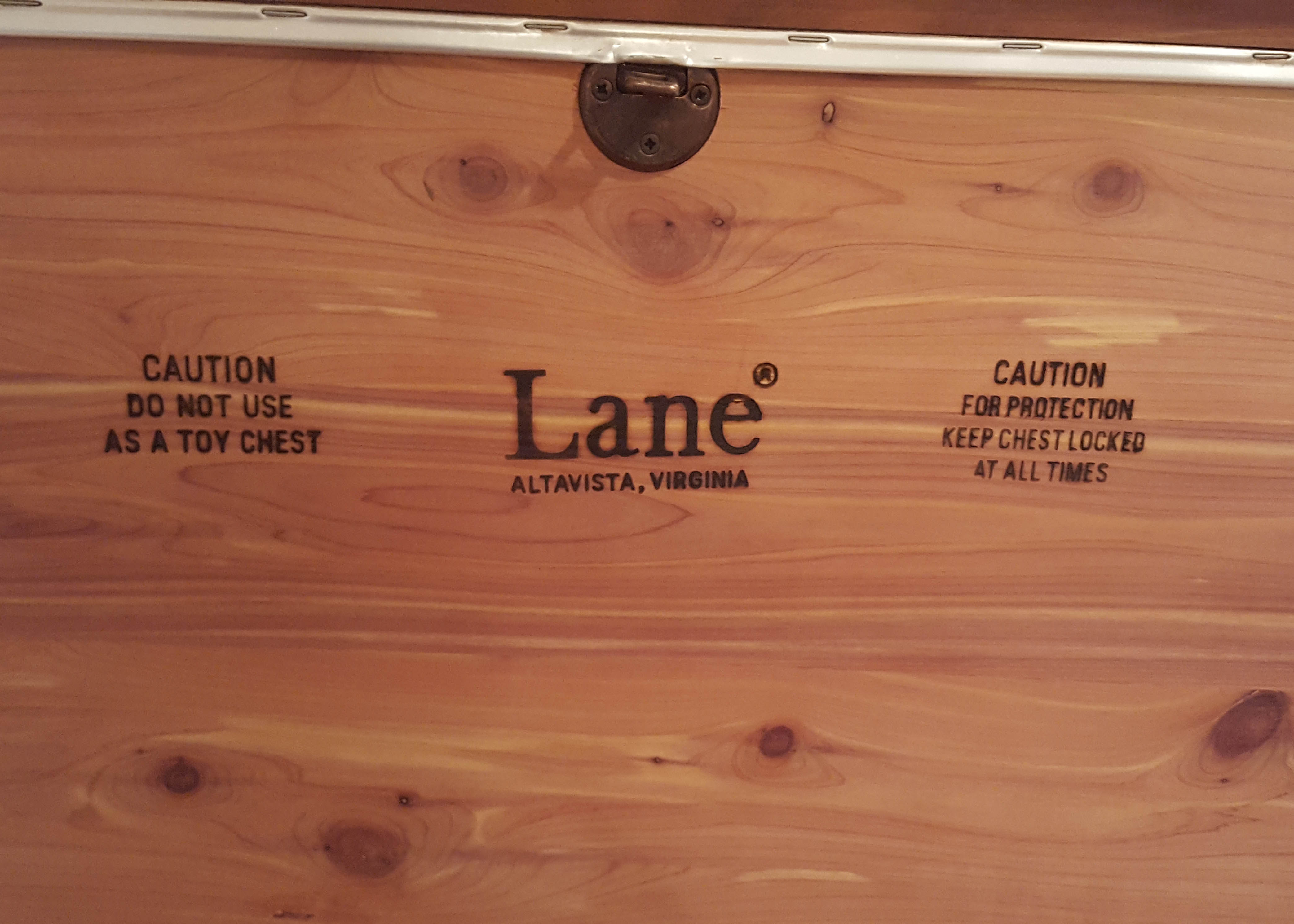 Chippendale Style Cedar Hope Chest by Lane