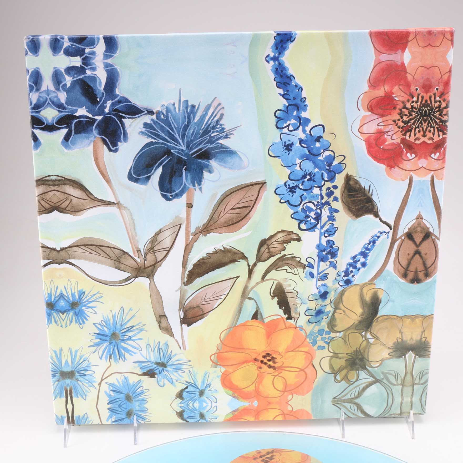 Andrea Ruggiero Mirror with Two Prints