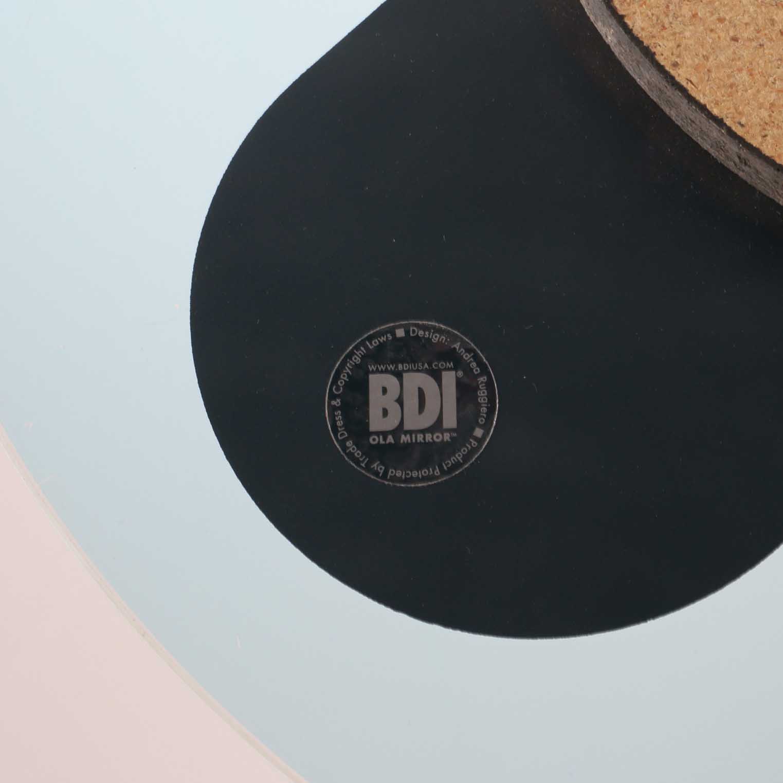 Andrea Ruggiero Mirror with Two Prints