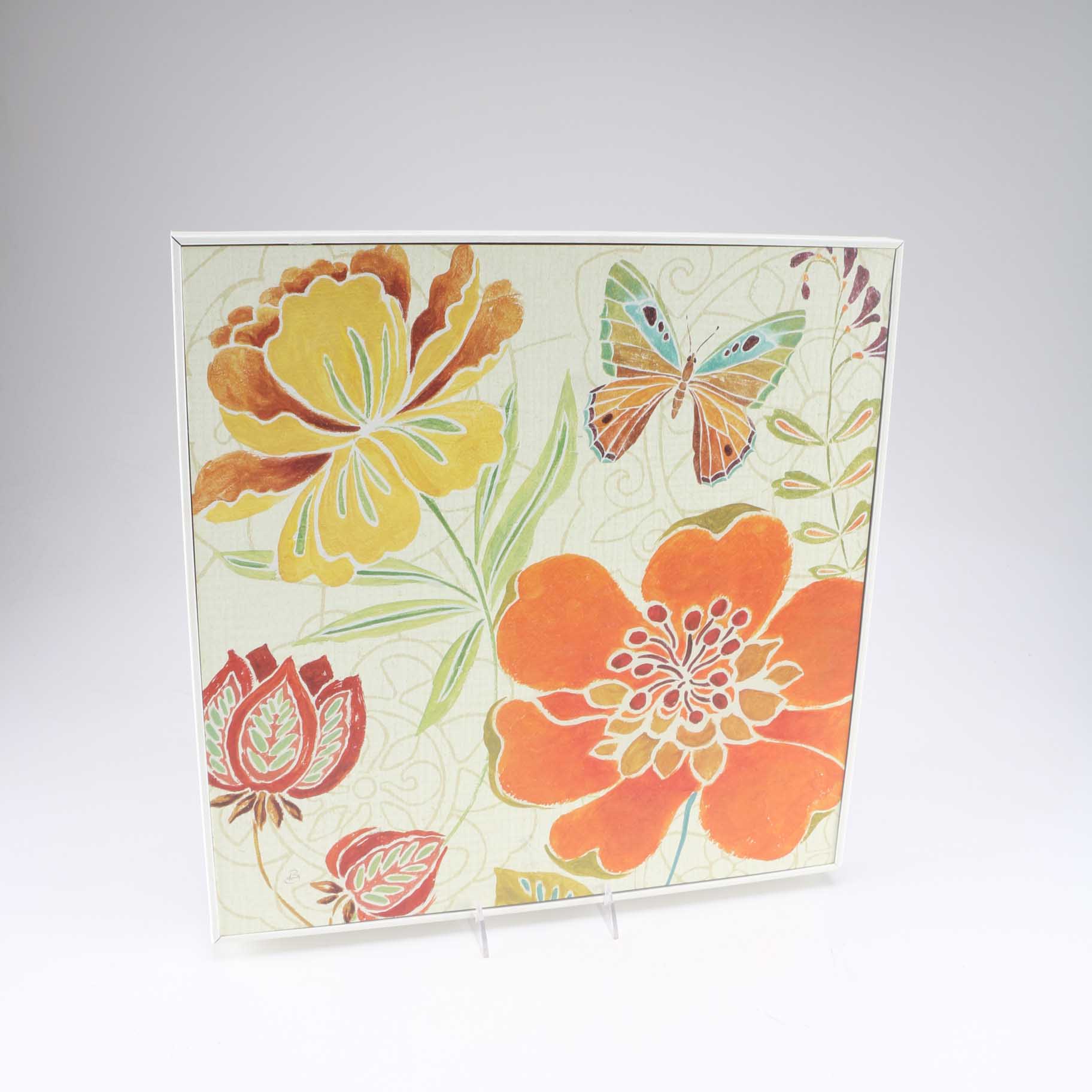 Andrea Ruggiero Mirror with Two Prints