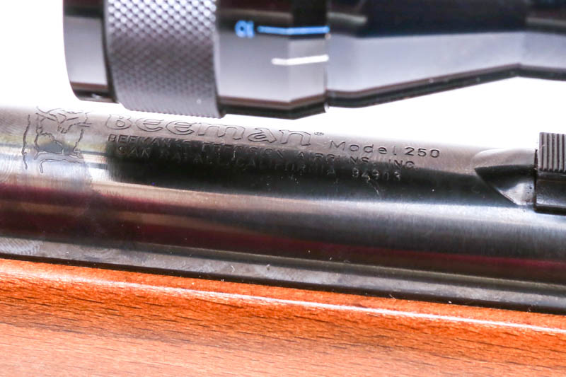 Beeman 250 Air Rifle with Beeman Model 66 Scope