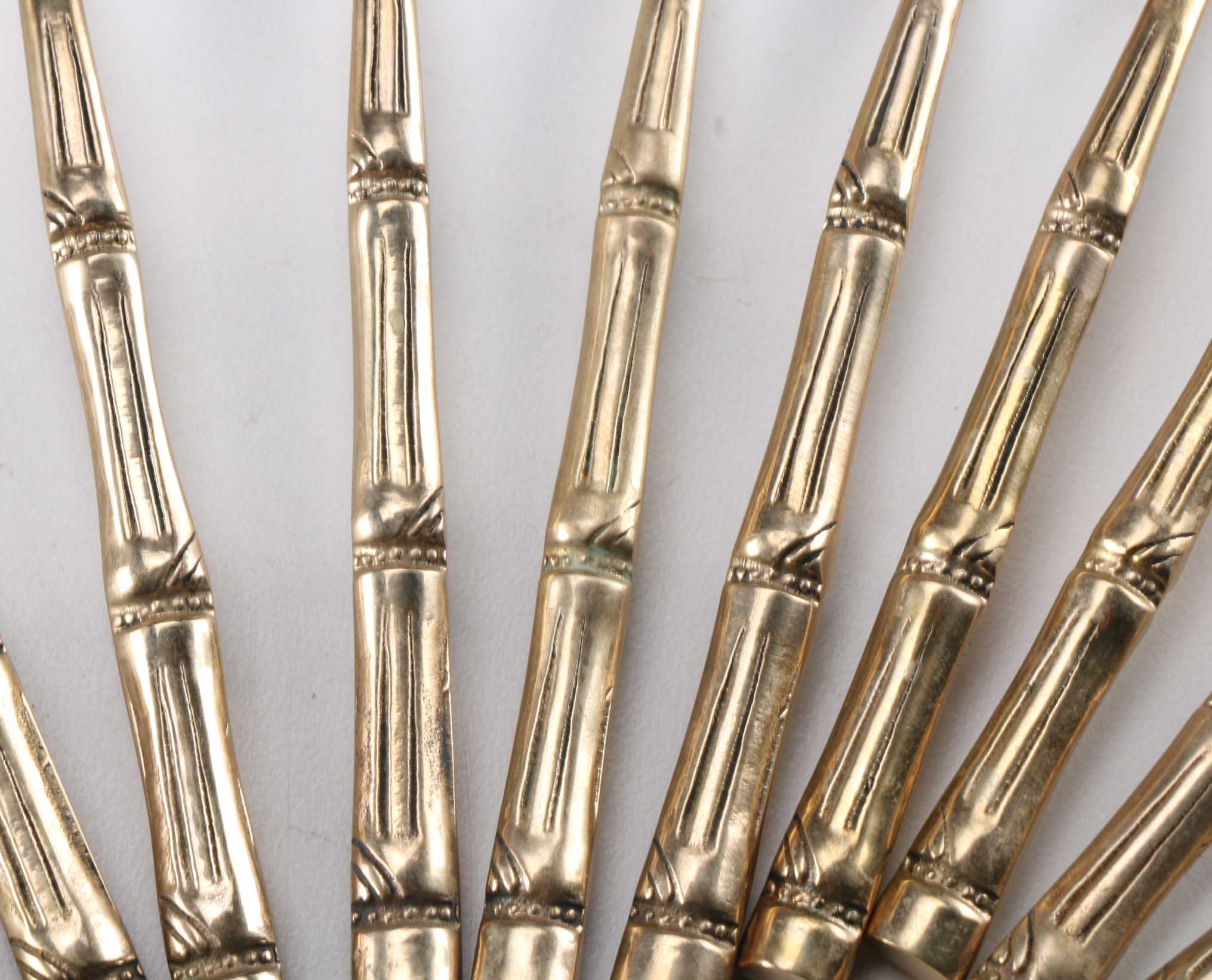 Bronze Bamboo Flatware Set from Thailand