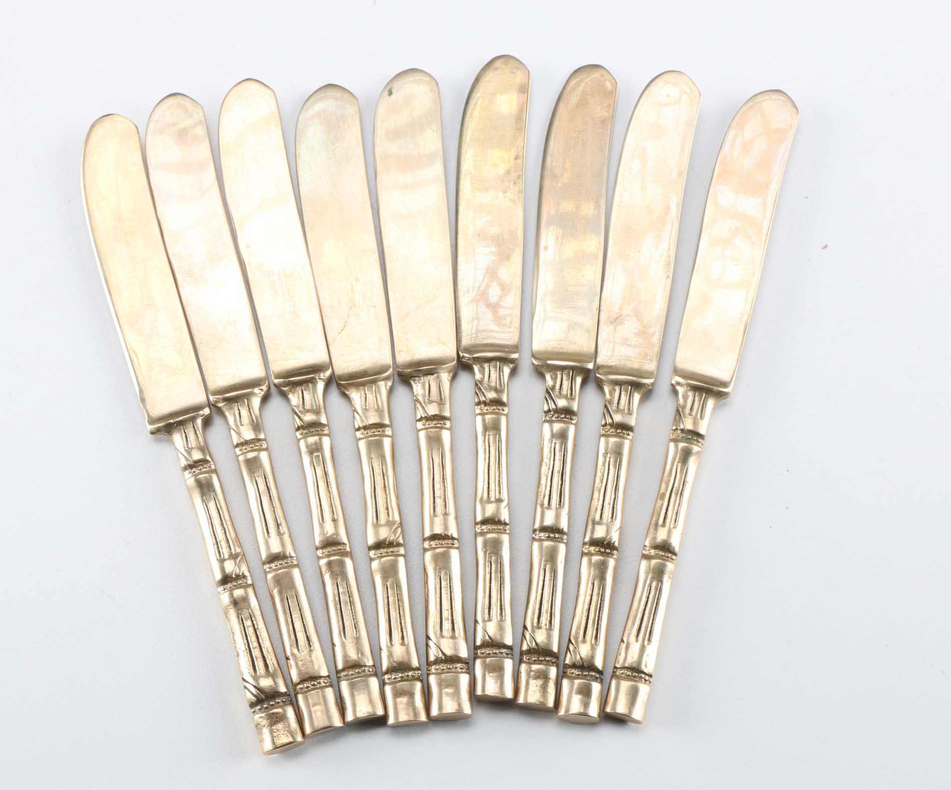 Bronze Bamboo Flatware Set from Thailand