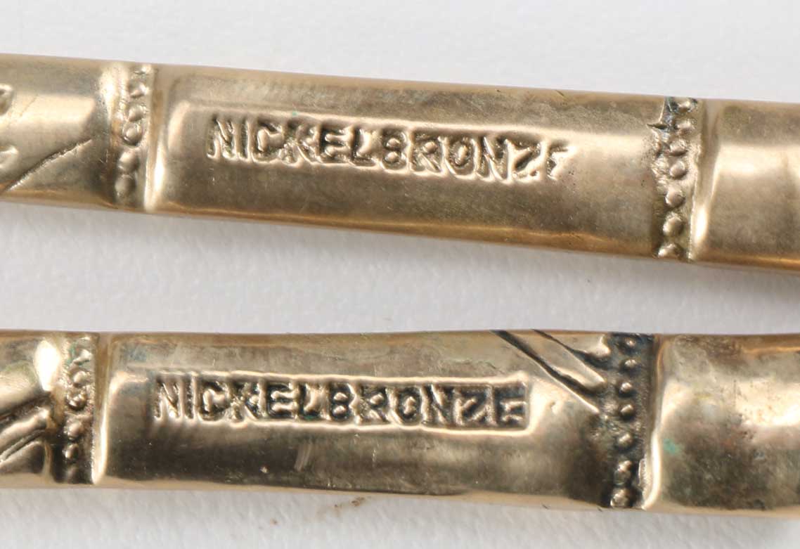 Bronze Bamboo Flatware Set from Thailand