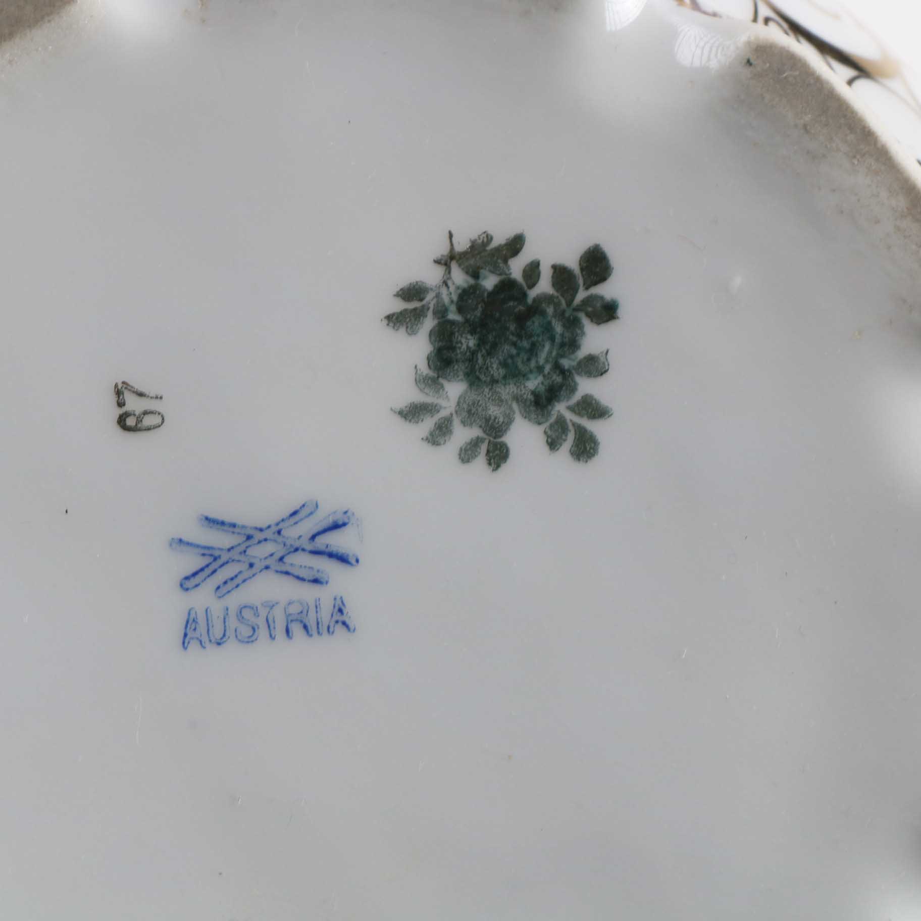 Hand-Painted Porcelain China