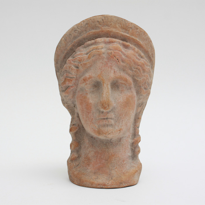 Roman-Style Ceramic Female Bust
