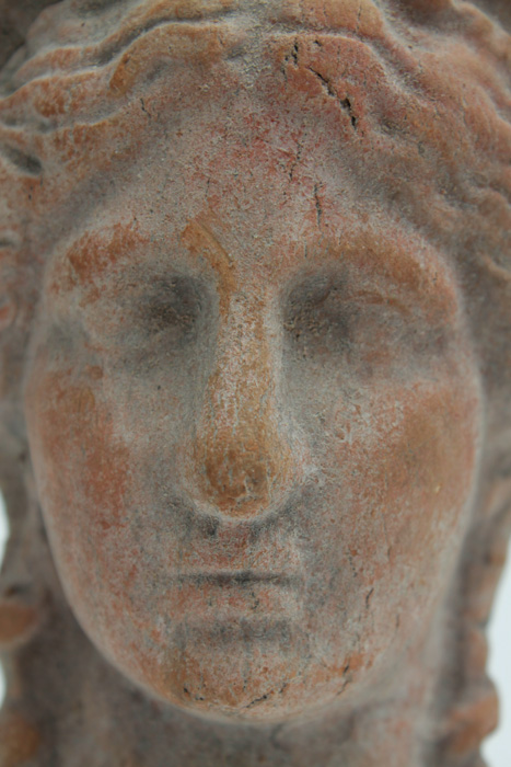 Roman-Style Ceramic Female Bust
