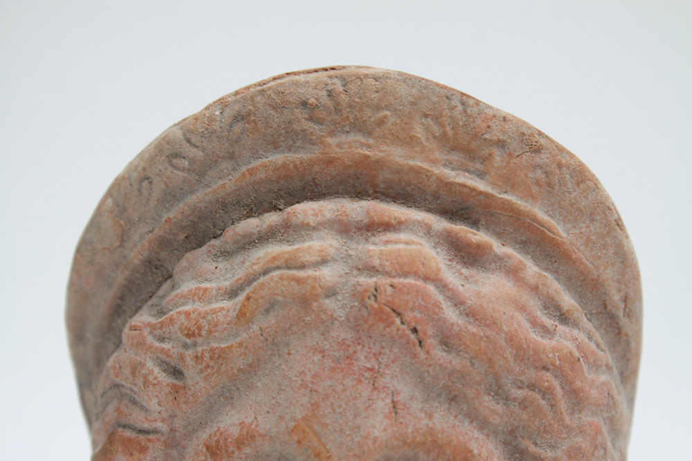 Roman-Style Ceramic Female Bust