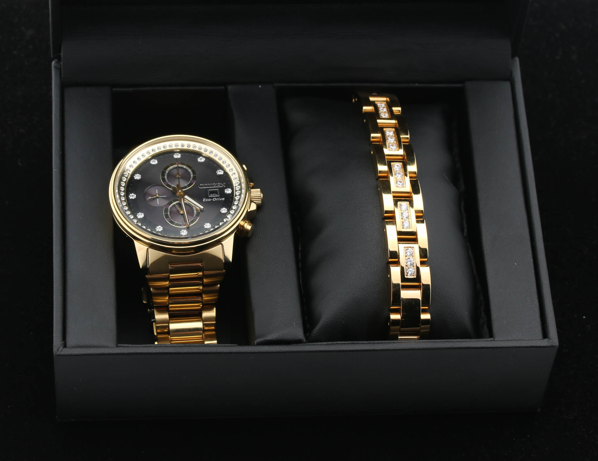 Citizen Eco-Drive Watch and Bracelet