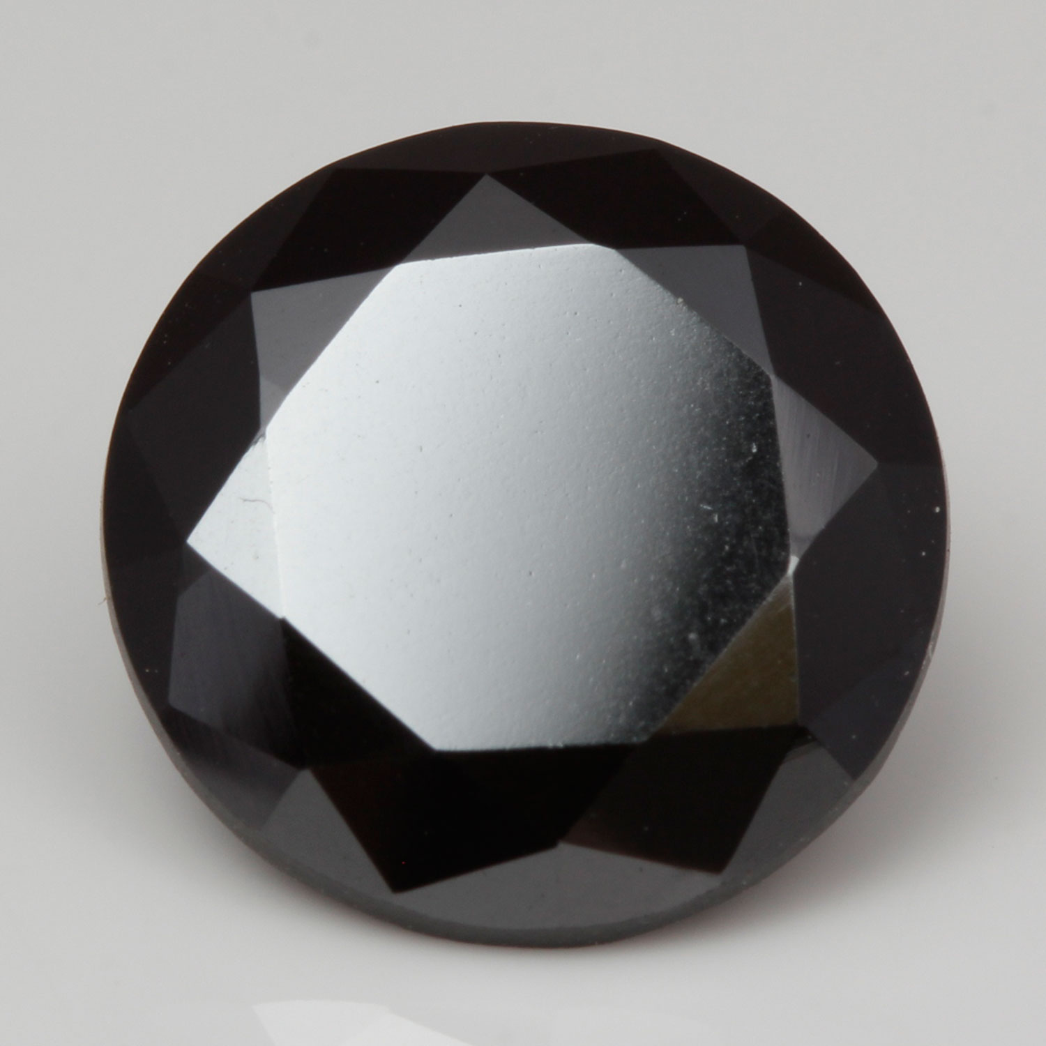 Brilliant Cut Round Natural Black Diamond