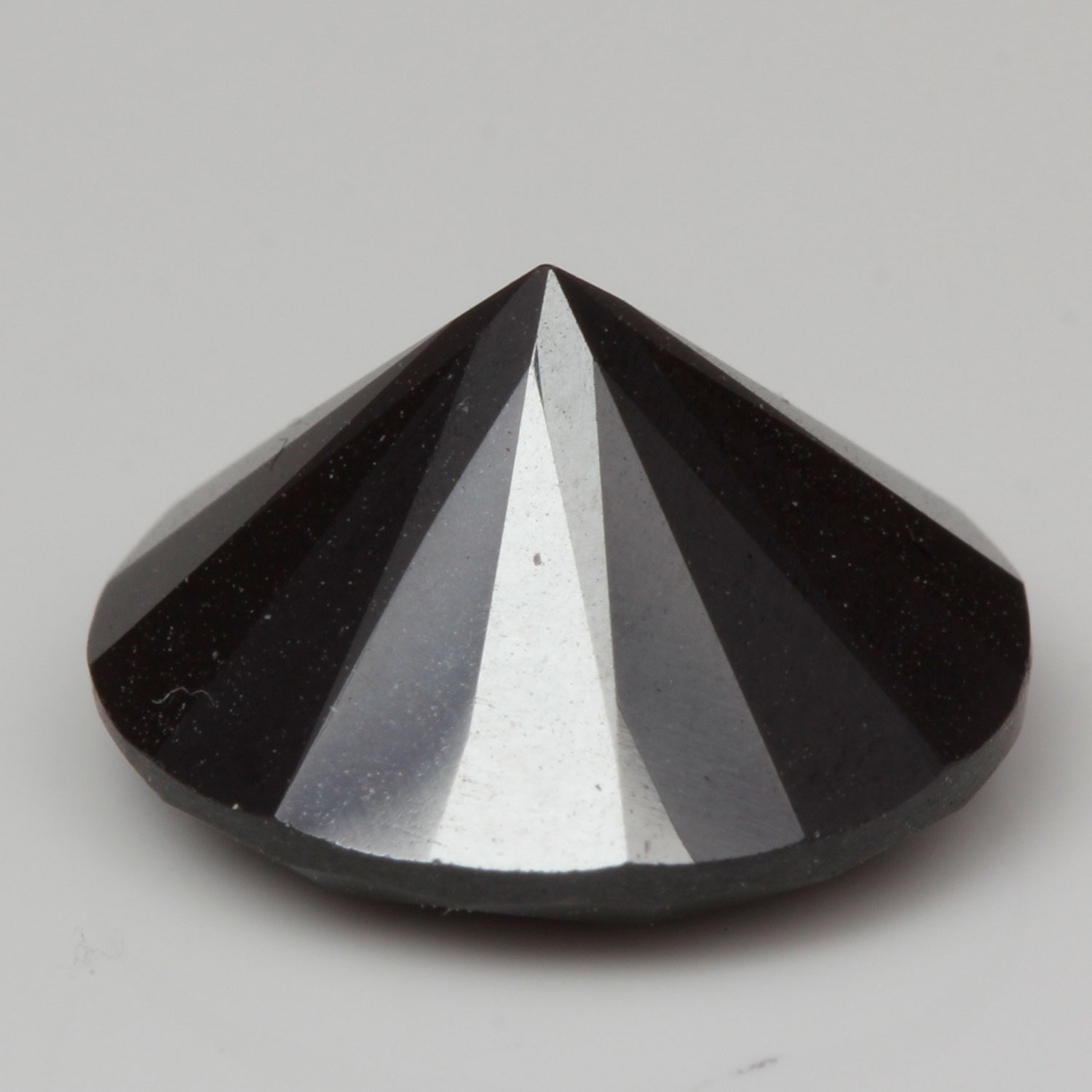 Brilliant Cut Round Natural Black Diamond