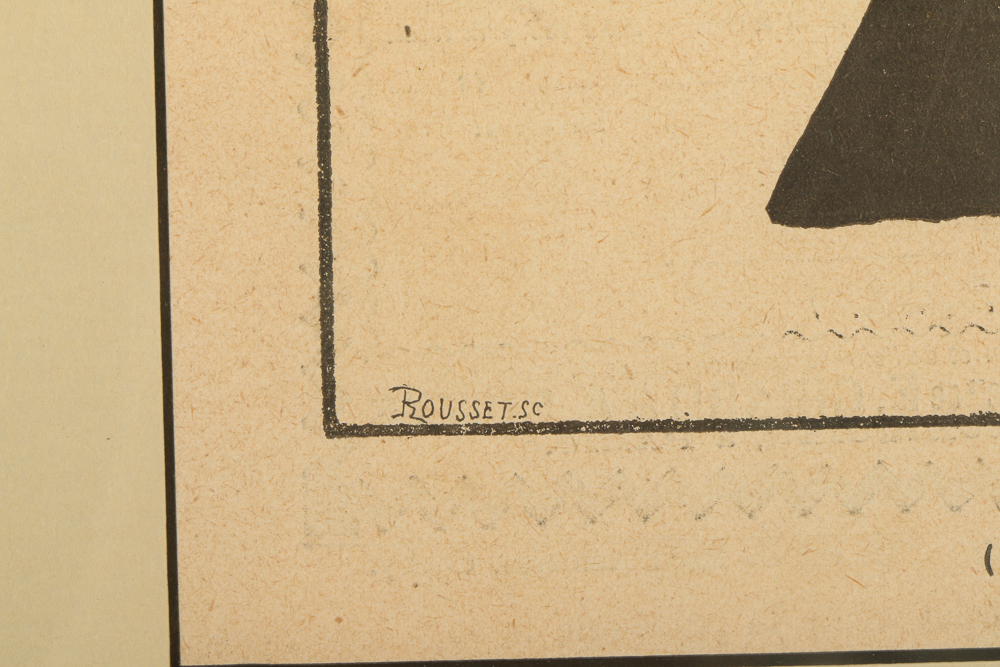 Capiello Chromolithograph "Madame De Latude  (GYP)"