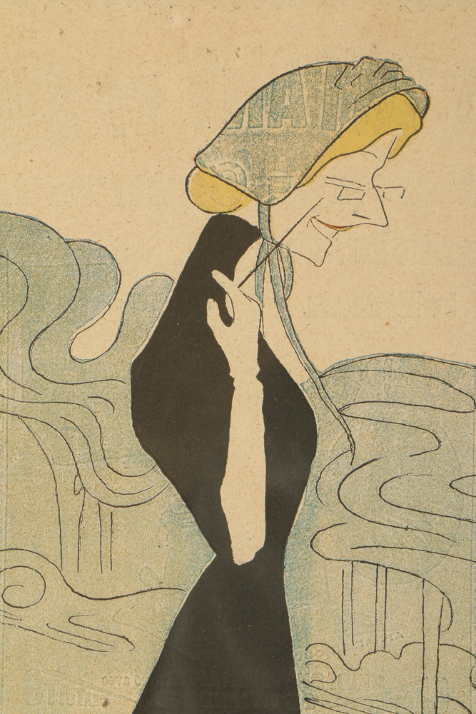 Capiello Chromolithograph "Madame De Latude  (GYP)"