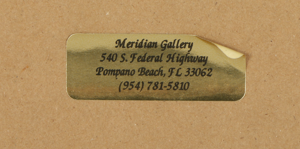 Capiello Chromolithograph "Madame De Latude  (GYP)"