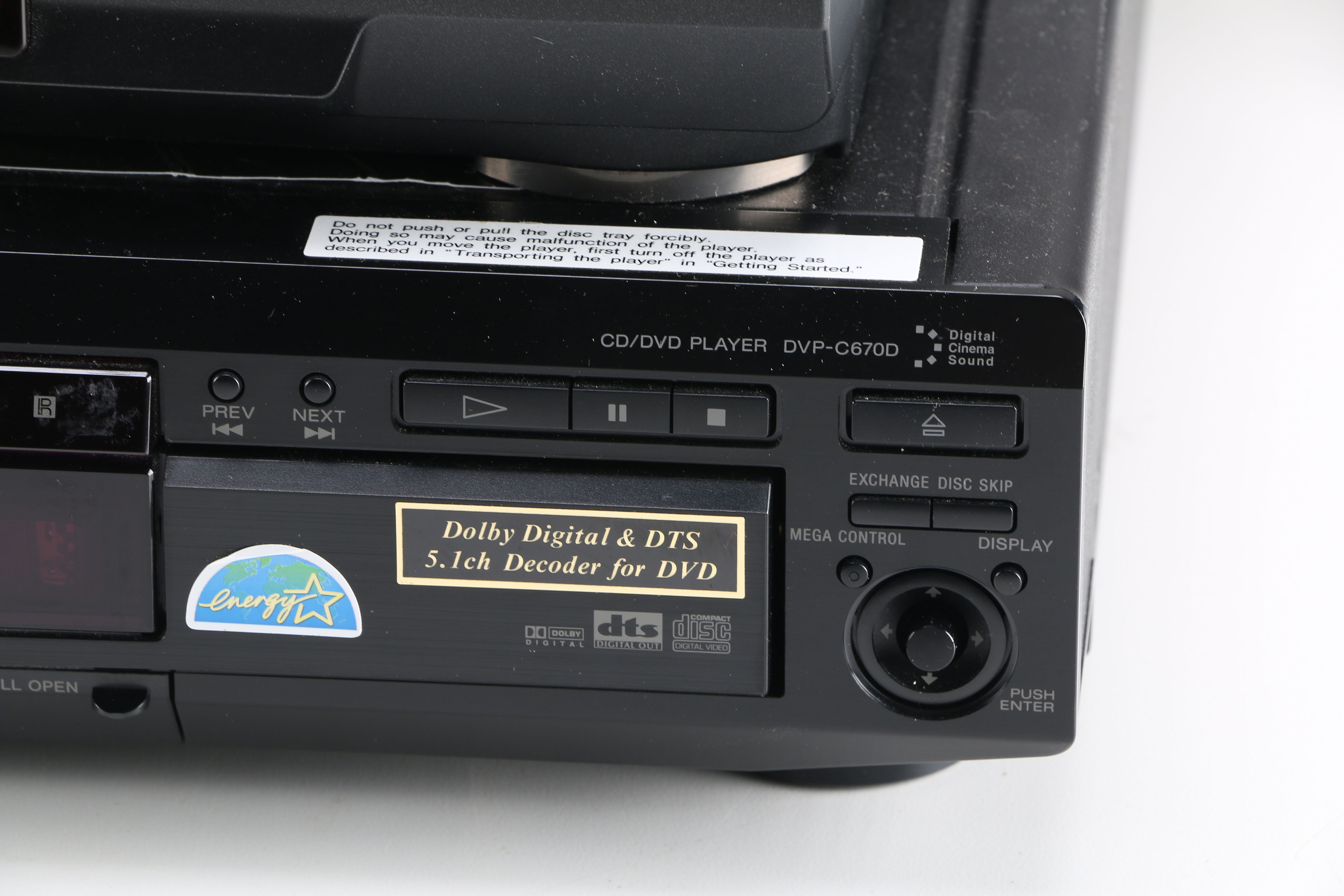 Sony DVD & VCR Set with Emerson Alarm Clock