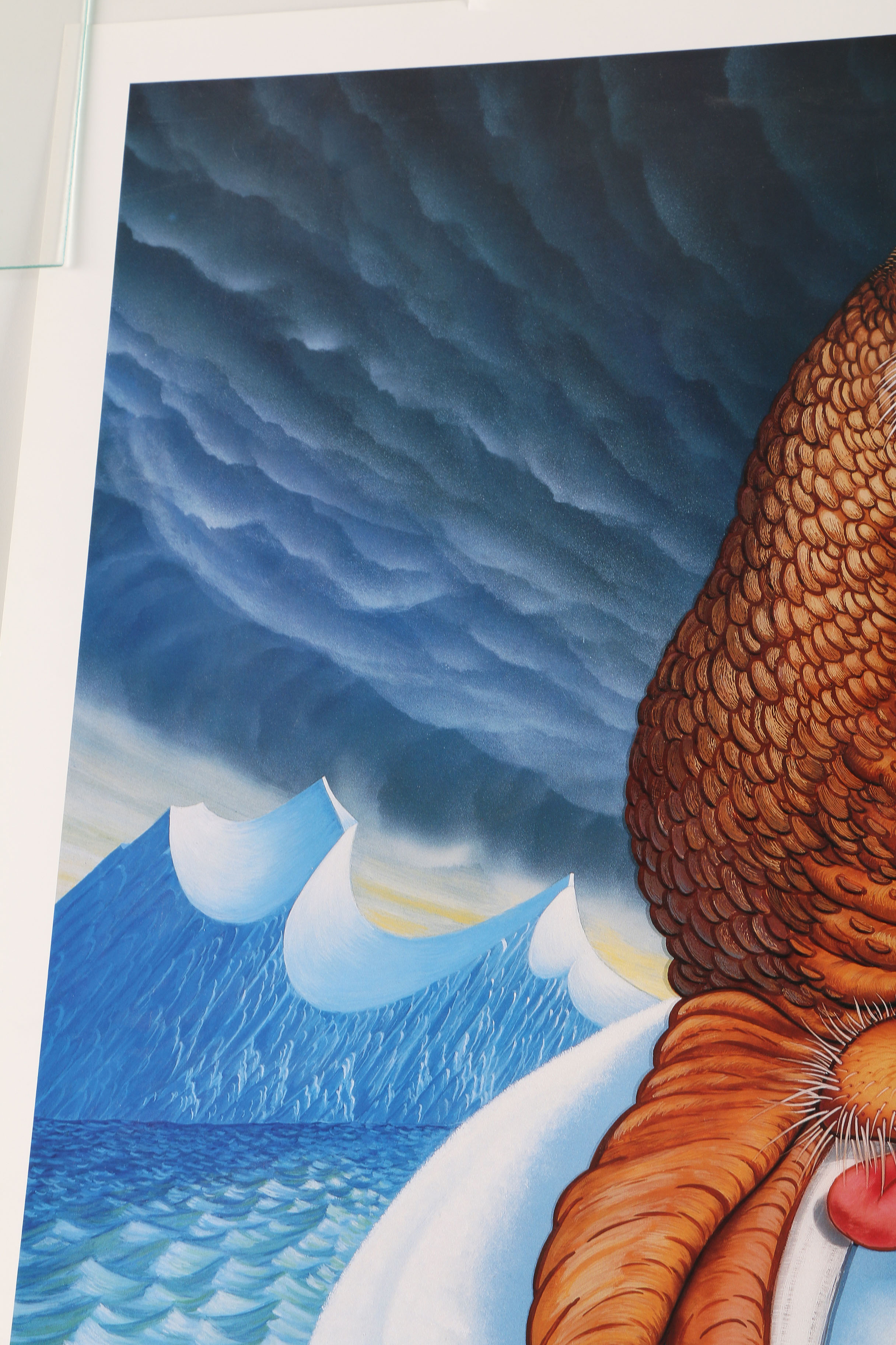 Offset Lithograph "Mating" from Disney Artist G. R. Cassarino