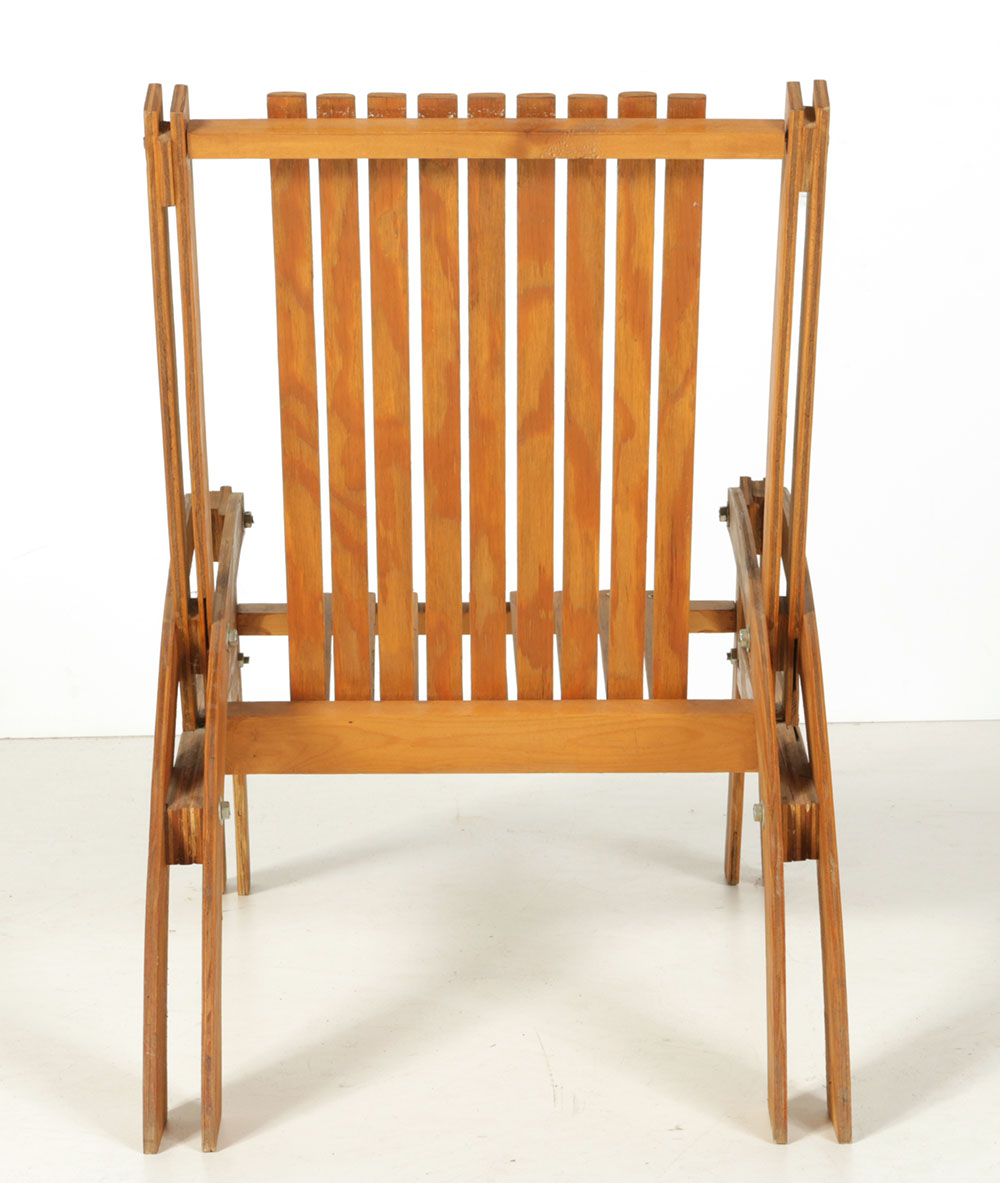 Plywood Adirondack Chair EBTH