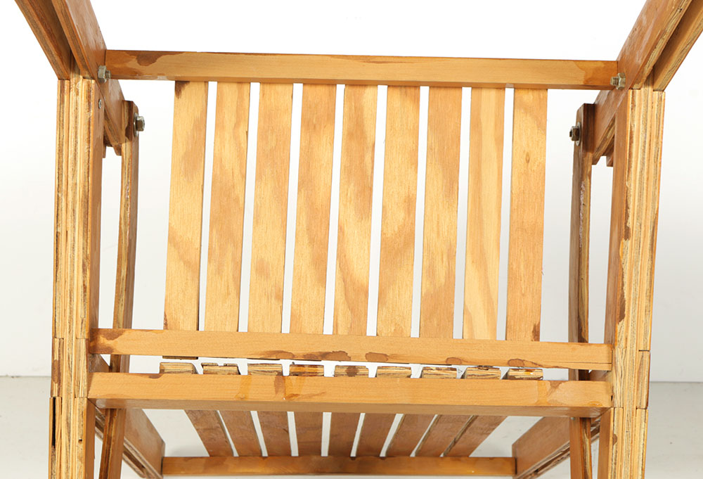 Plywood Adirondack Chair EBTH