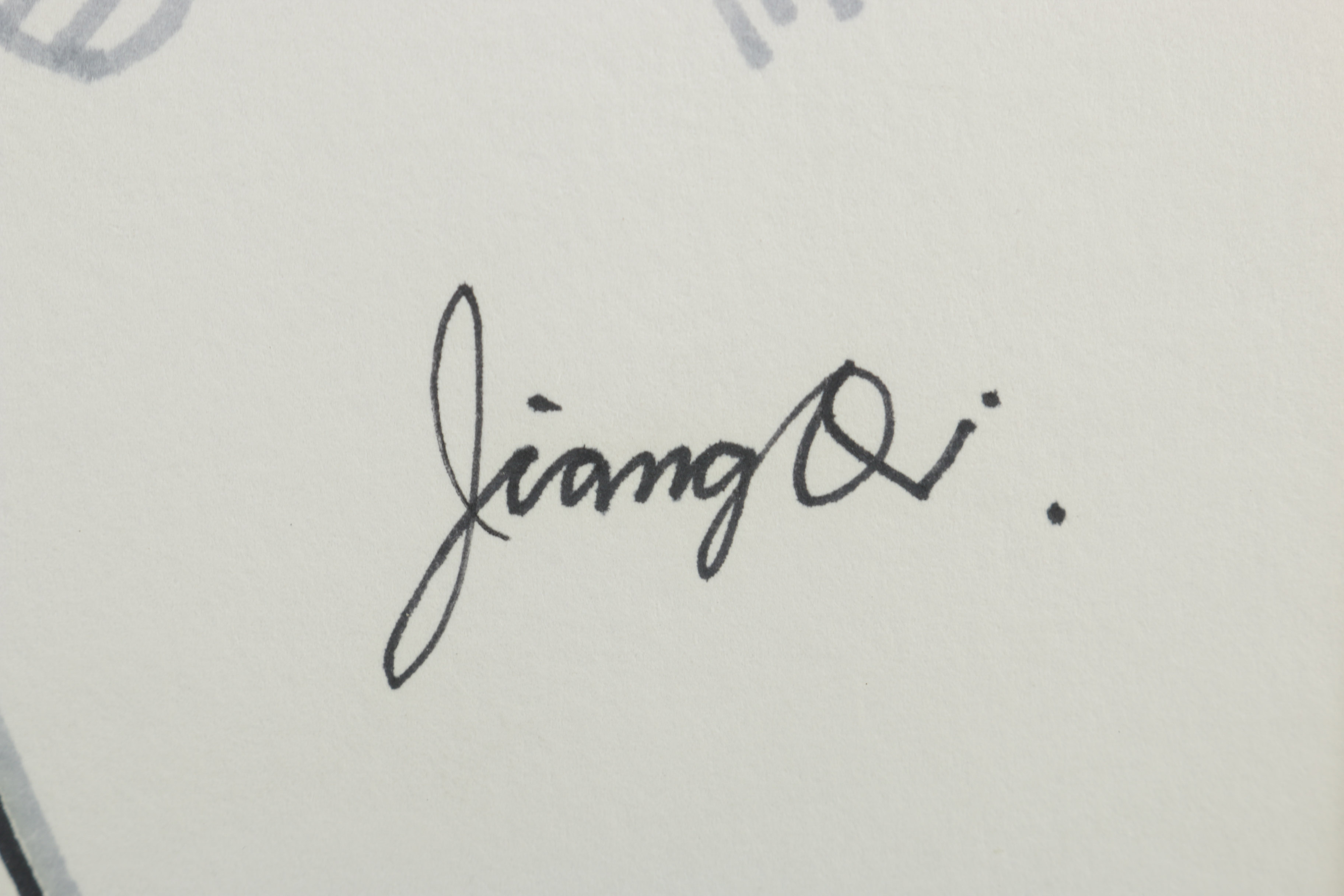 Jiang Qi Pen and Ink Drawing of Horse