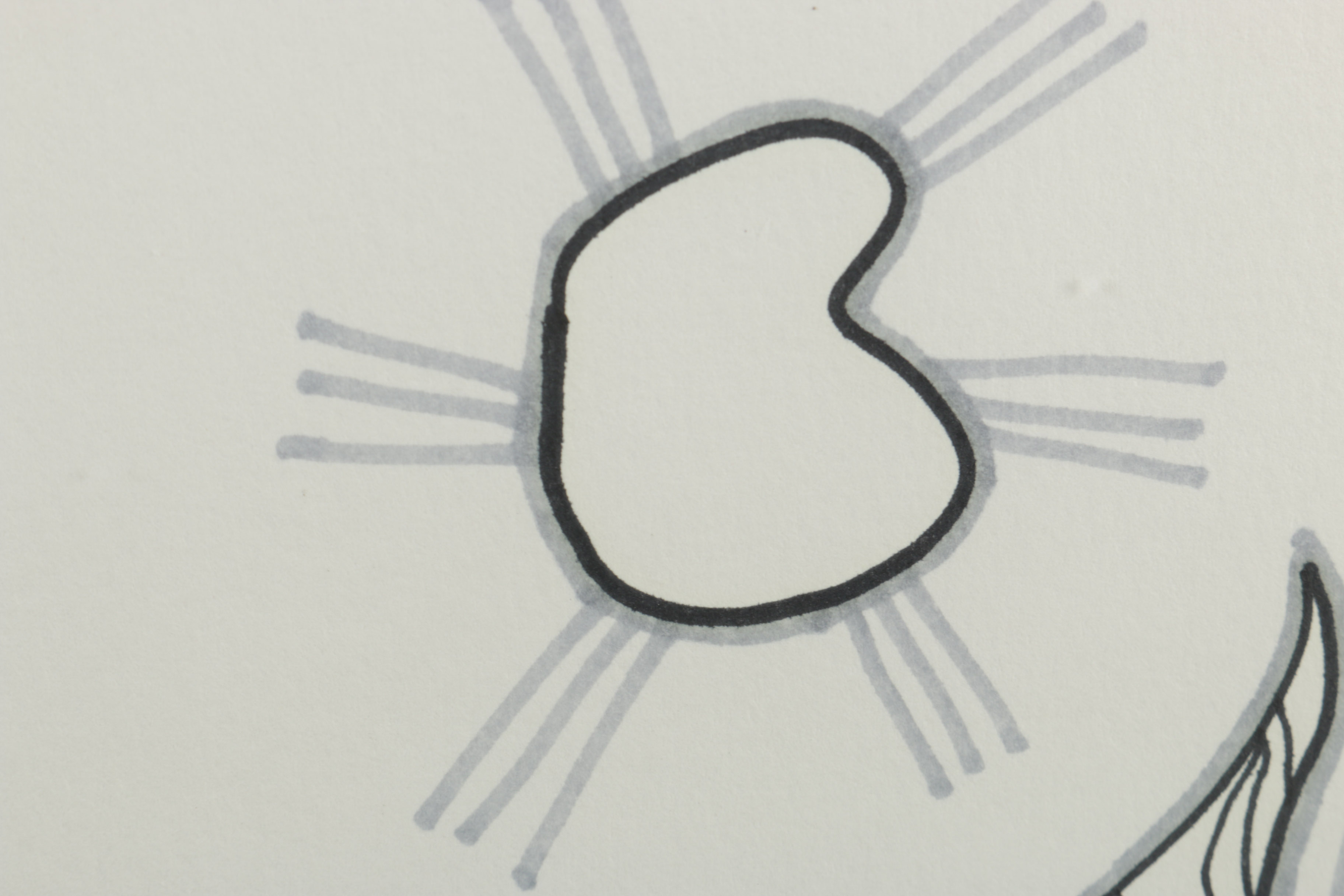 Jiang Qi Pen and Ink Drawing of Horse