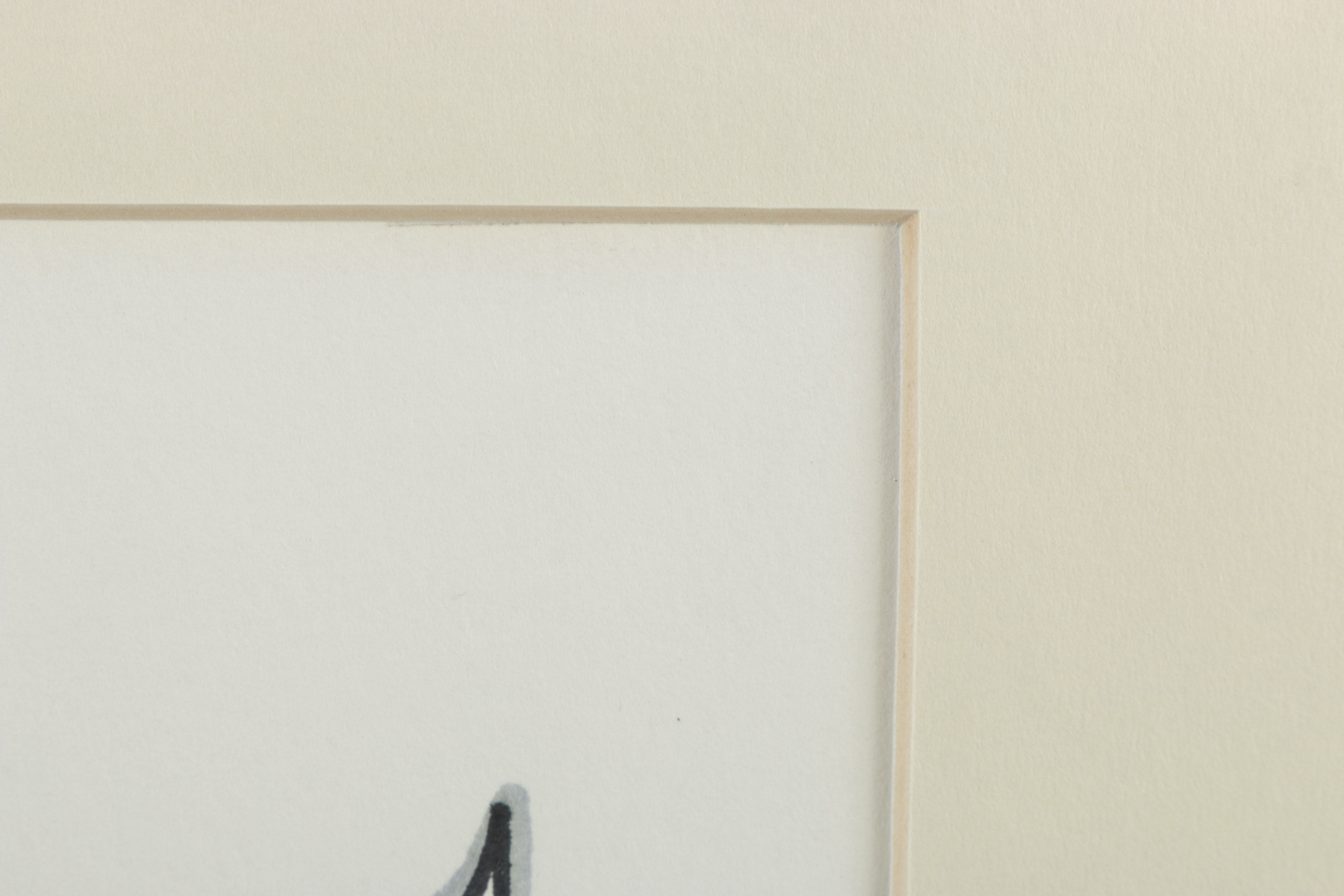 Jiang Qi Pen and Ink Drawing of Horse