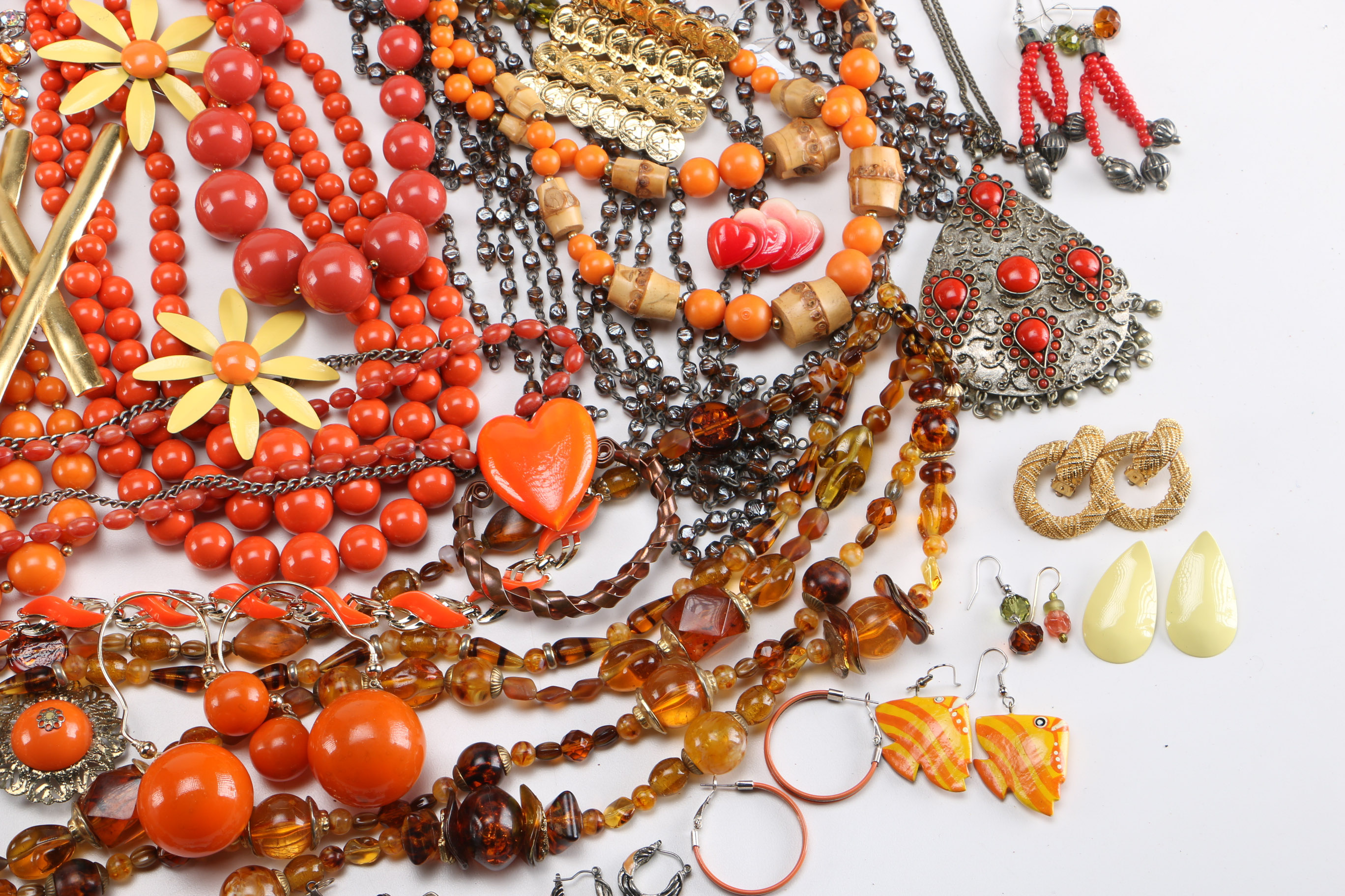 Large Assortment of Costume Jewelry