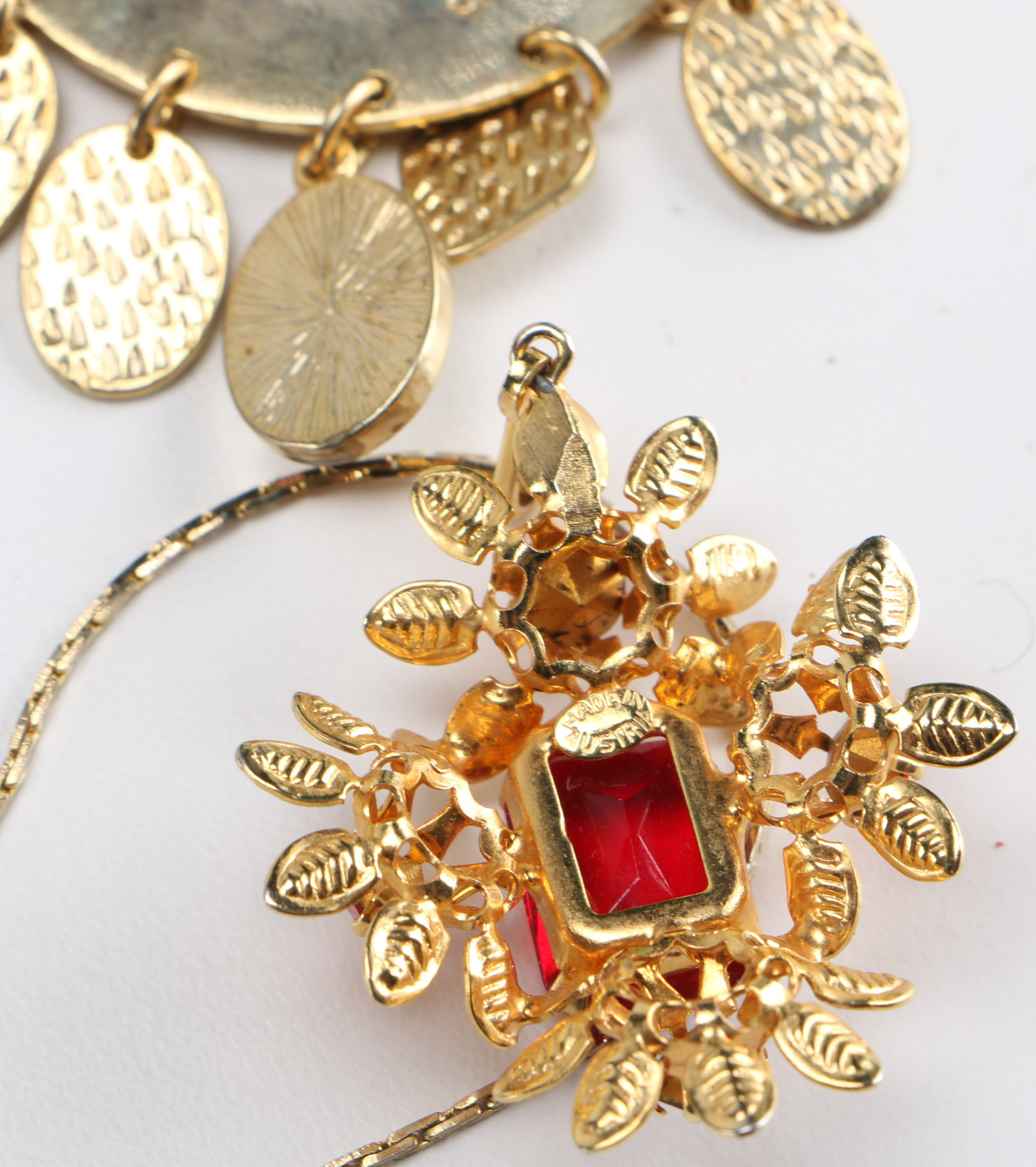 Assortment of Vintage Costume Jewelry