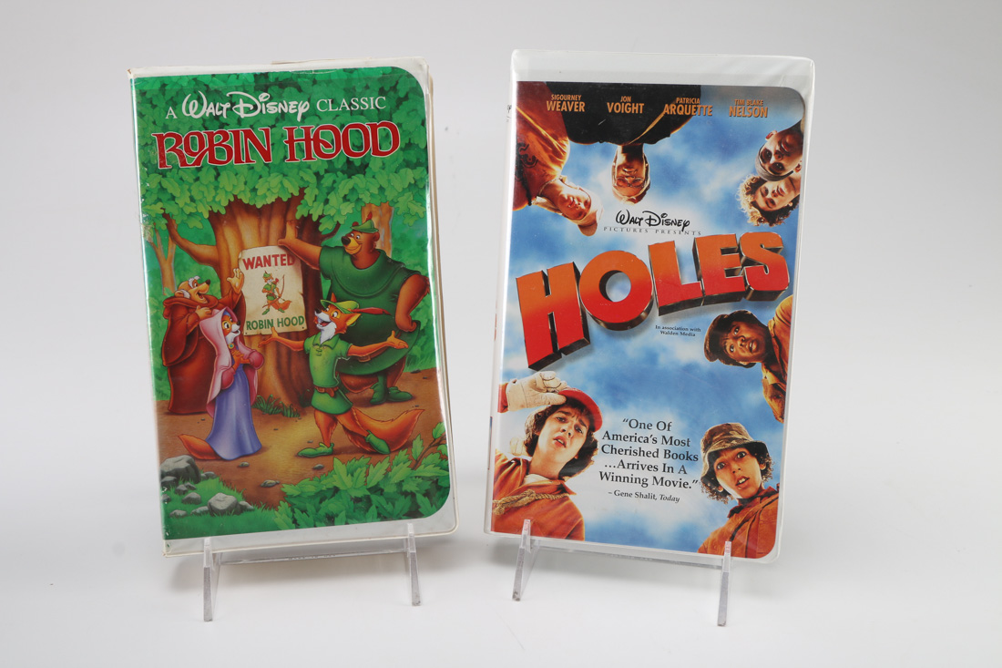 Disney and Other Children's Features on VHS
