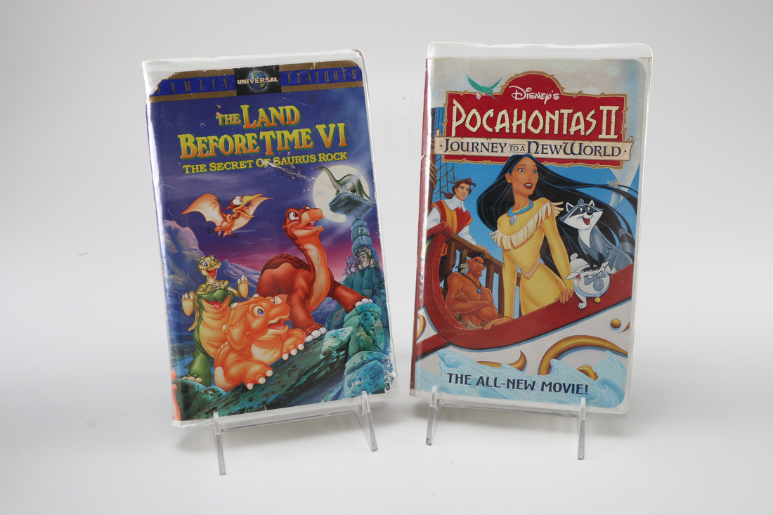 Disney and Other Children's Features on VHS