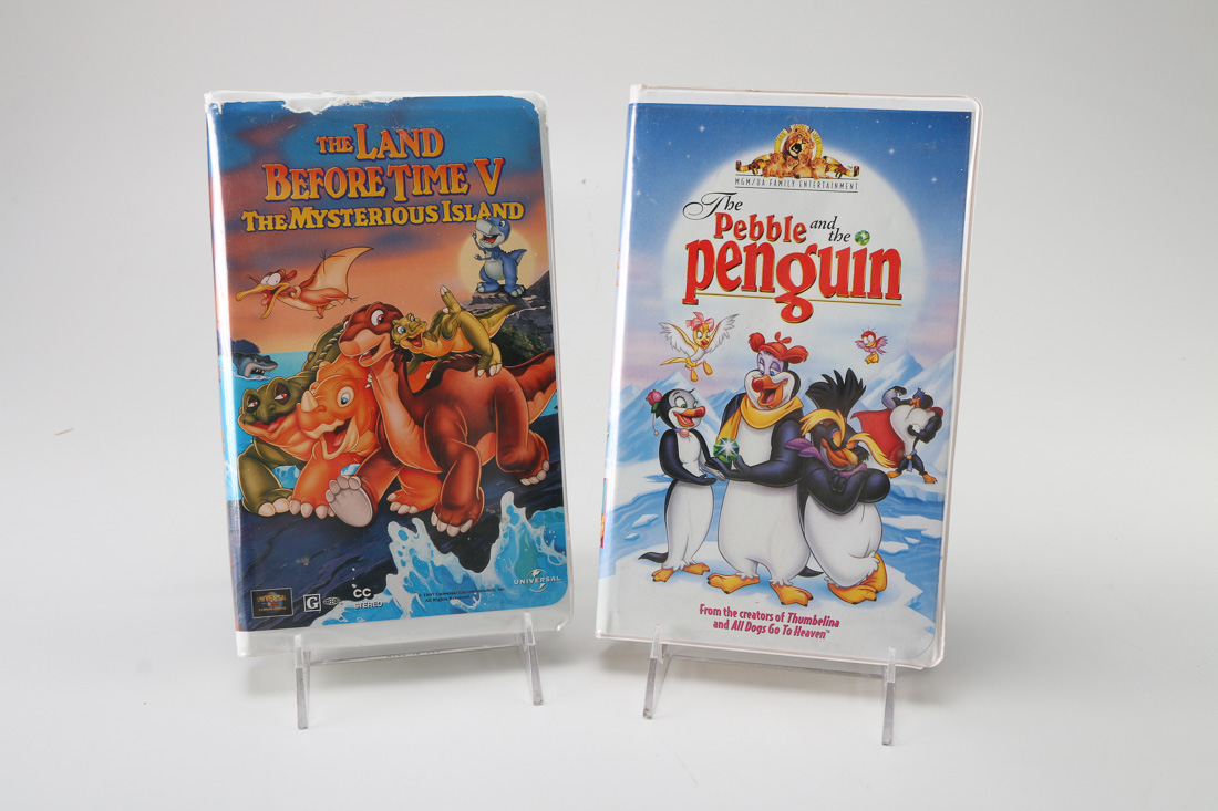 Disney and Other Children's Features on VHS
