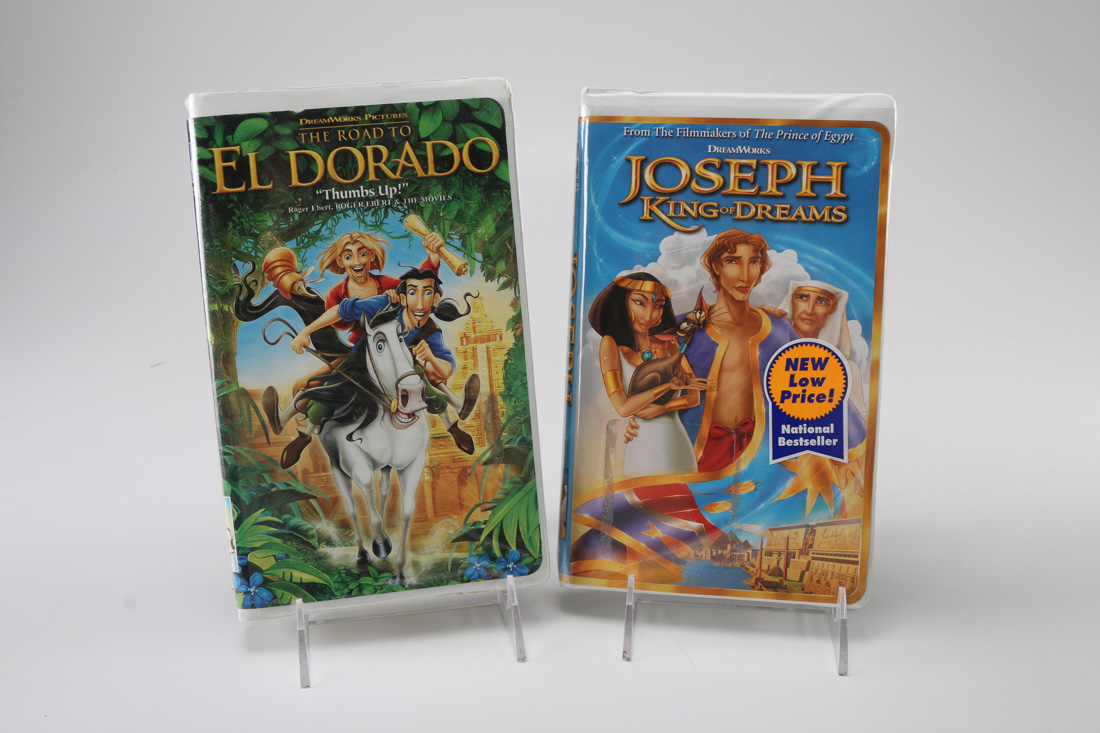 Disney and Other Children's Features on VHS
