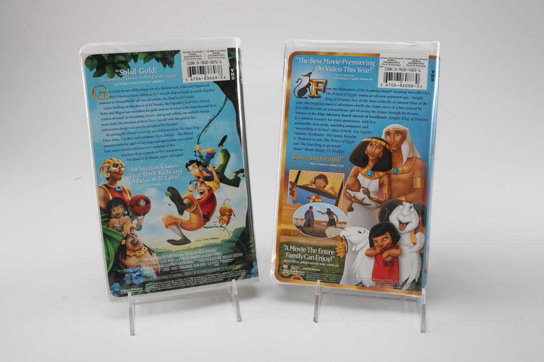 Disney and Other Children's Features on VHS