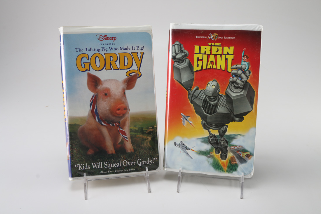 Disney and Other Children's Features on VHS