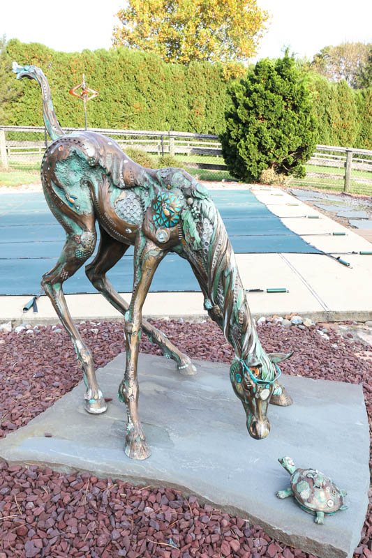 Nano Lopez Life Size Limited Edition Bronze "Curioso" Sculpture