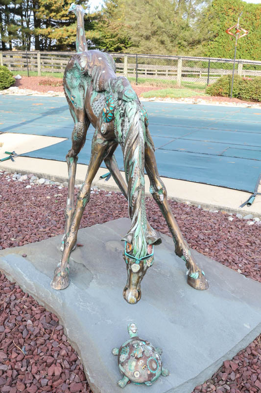 Nano Lopez Life Size Limited Edition Bronze "Curioso" Sculpture