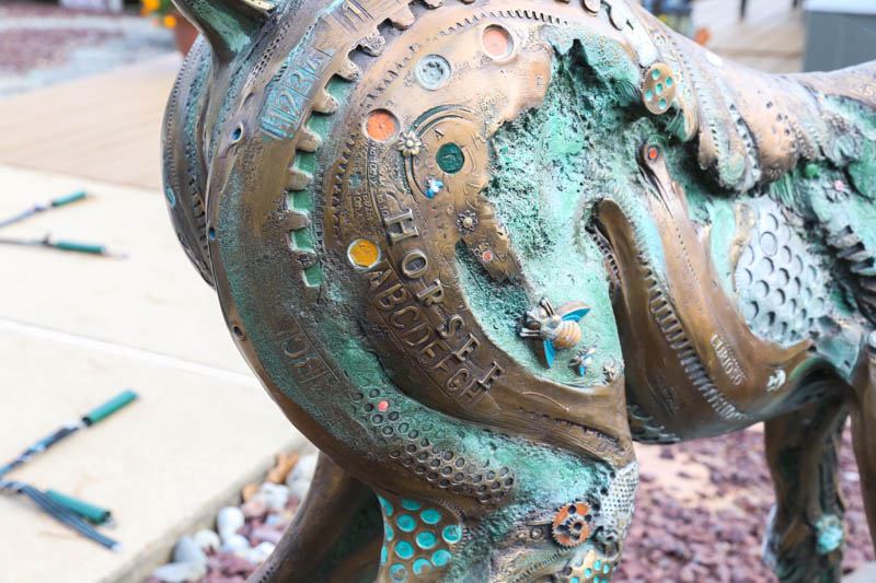 Nano Lopez Life Size Limited Edition Bronze "Curioso" Sculpture