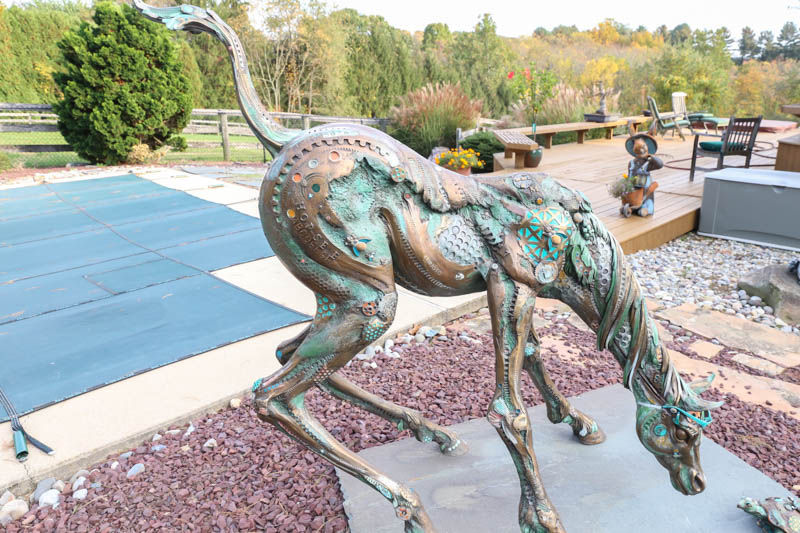 Nano Lopez Life Size Limited Edition Bronze "Curioso" Sculpture