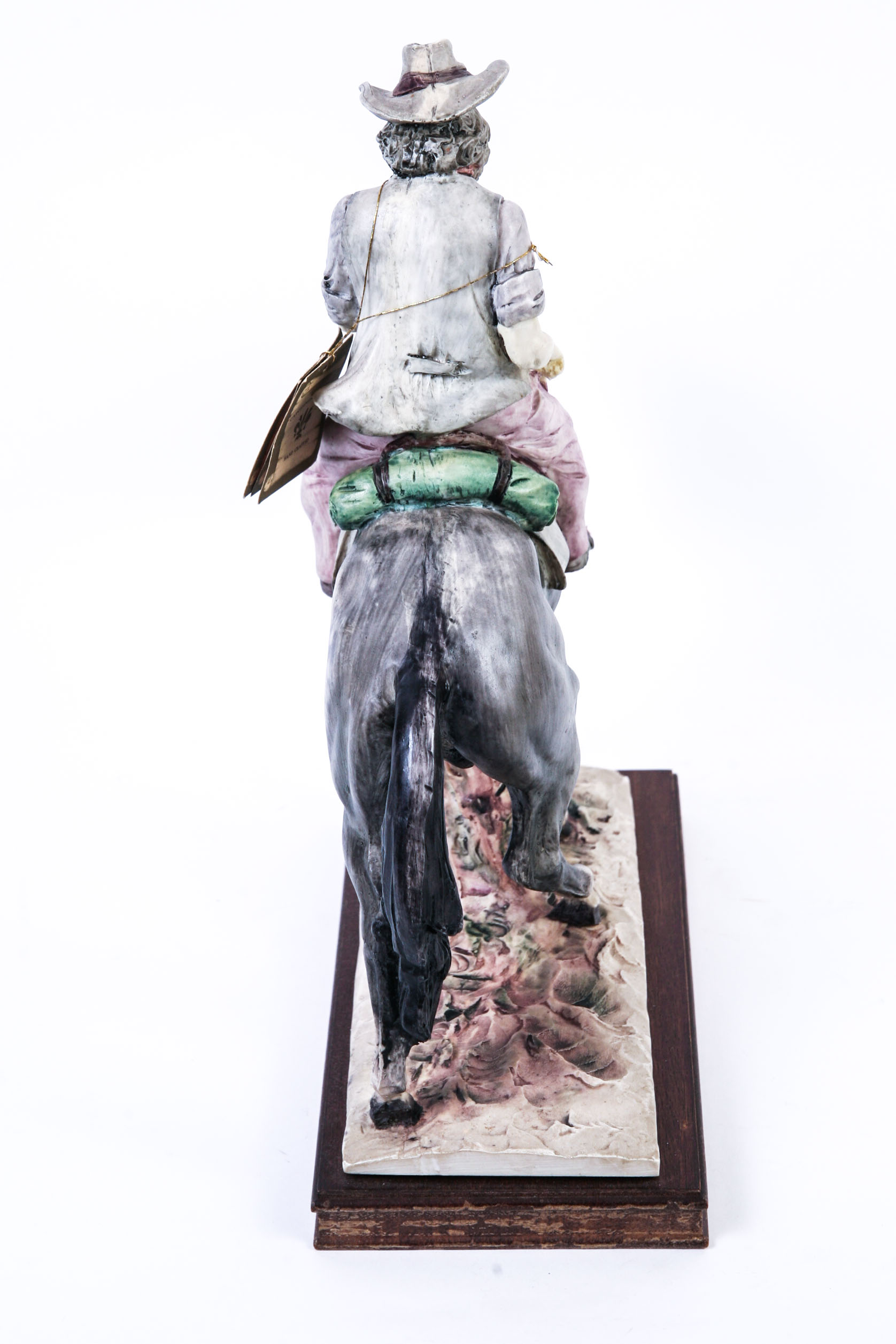 Capodimonte Handcrafted Cowboy Figurine